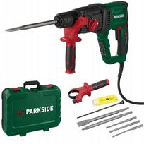 Perforatorius smūginis gręžtuvas Parkside 1050W, naujas modelis, su grąžtų rinkiniu