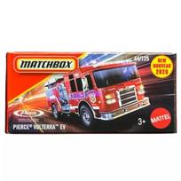 Matchbox: mažas automobilis popierinėje dėžutėje Pierce Volterra EV
