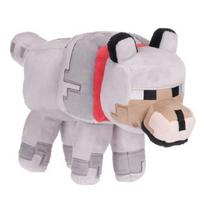 Minecraft - Wolf Pliušinis Žaislas | 26 cm