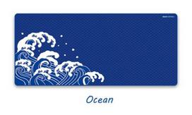 X-Raypad Aqua Control Plus pelės kilimėlis - Wave - Ocean - 3XL| 1200x550x4mm