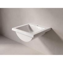 Akmens mases praustuvas Q-500, 50,05 x 47,7 cm, baltas