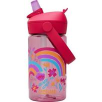 Thrive Flip Straw Kids gertuvė 0,4 l Rainbow Floral