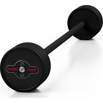 Gumuotas tiesus štangos grifas 25 kg, matinis juodas – Marbo Sport
