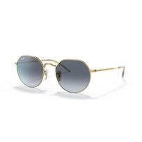 Ray-Ban Jack akiniai | Polished Arista Gold - Blue Grey