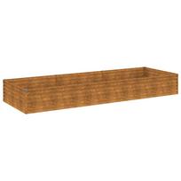 vidaXL Aukštas sodo lovelis, 291x100x36cm, Corten plienas