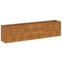 vidaXL Pakeltas sodo lysvė, 291x50x69cm, Corten plienas
