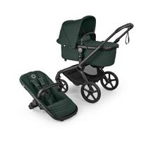 Bugaboo Fox 5 Renew 2in1 vežimėlis Black/Fern Green
