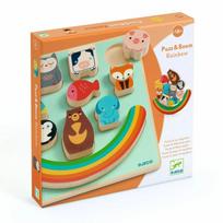 DJECO Puzz & Boom Rainbow balansuojantis žaislas 18m+ 1 vnt.