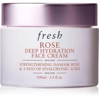 fresh Rose Deep Hydration Face Cream drėkinamasis veido kremas su hialurono rūgštimi 100 ml