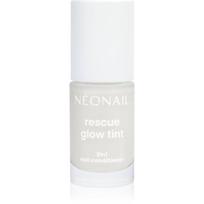 NEONAIL Rescue Glow Tint 3in1 Nail Conditioner maitinamasis nagų lakas atspalvis Milky White 7.2 ml