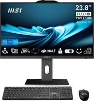 Monoblock PC MSI CPU Intel Intel® CoreT i5 i5-14400 RAM 16GB DDR5-SDRAM Screen 23.8 " 1920 x 1080 pixels Storage 512GB SSDs 516GB Not available On-board graphics Yes Intel UHD Graphics 730 Black PROAP242P14M-649XEU PRO AP242P 14M-649XE | 4711377388924