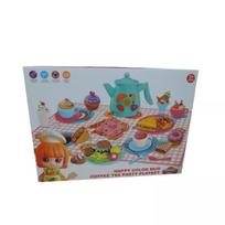 Arbatėlės popietės plastilino rinkinys su priedais