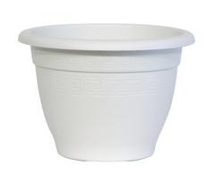 Gėlių vazonas Plasticotto, plastikinis, Ø 42 cm, balta sp.