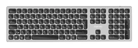2DIRECT LogiLink Multi-Device Wireless Keyboard (Nordic QWERTY, Black)