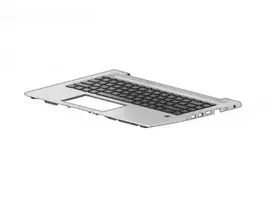HP L65225-051 Klaviatūra – Prancūziškas AZERTY išdėstymas, skirta ProBook 440 G7 – Juoda