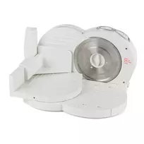 Progress EK3683PFVDE elektrinė pjaustyklė 150W nerūdijančio plieno dantytas peilis 190mm juoda/sidabrinė