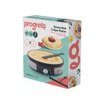 Progress EK6696PVDE Apverčiamas Krepių Gaminimo Prietaisas 1000W 30cm Juodas