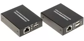 HDMI & USB KVM Extender 4K@60Hz 70m per Cat6/7