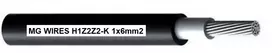 MG H1Z2Z2-K 6mm² Juodas fotovoltinis kabelis 50m