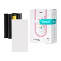 Liene PixCut Printer Paper 4x7 inches 72 Sheets Glossy Photo Paper