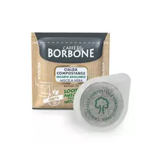 Caffè Borbone Miscela Nera 44mm ESE System Coffee Pods 100 Pack 7.2g Each