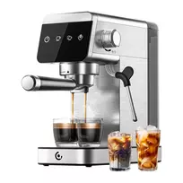 AMZCHEF CE-AZ-EM1501-SV Piston Coffee Maker (sidabrinis)