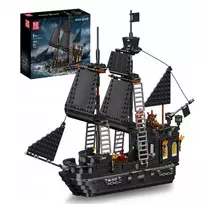 MOULD KING Black Pearl Pirate Ship Building Set 10195 - 932 Pieces