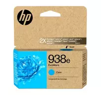 HP 938e EvoMore Original rašalo kasetė - Cyan - 20 ml - Standartinė išeiga - 1 vnt.