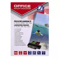 PBS CONNECT OFFICE PRODUCTS Laminavimo plėvelė A3 2x80 mikronų blizgi 100 lapų skaidri