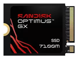 SanDisk Optimus GX 7100M - SSD - 2 TB - Internal - M.2 2230 - PCIe 4.0 x4 (NVMe)