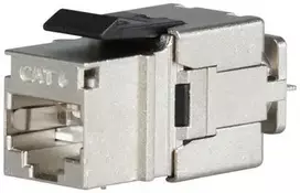 SOLARIX Cat.6 STP FTP RJ45 Keystone Module Toolless Silver
