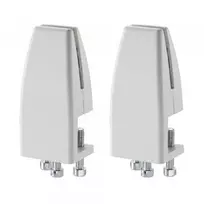 Neomounts stalo spaustuvas NS-GLSPROTECT serijai - 8-25 mm stalo storis - 2 vnt., baltas