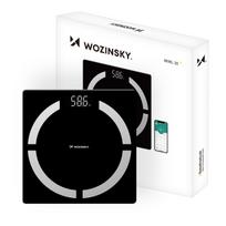 Wozinsky WIWL-30 išmaniosios Bluetooth vonios svarstyklės - juoda