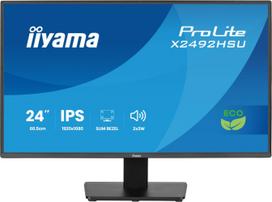 iiyama ProLite X2492HSU-B1 Monitorius 24'' IPS, FHD 1920x1080, 3 ms, 300 cd/m2, 120 Hz, Juoda