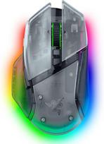 Razer Basilisk V3 Pro 35K Belaidė žaidimų pelė RF Wireless+Bluetooth+USB-A 35000 DPI, Phantom White