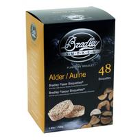 Alksnio medienos briketai Bradley Smoker 48 vnt.