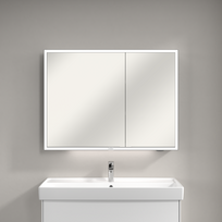 Pakabinama veidrodinė spintelė Villeroy & Boch My View Now su LED apšvietimu