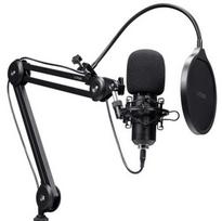 TRUST GXT 270 Emita II+ mikrofonas su reguliuojamu laikikliu | USB