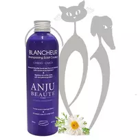 ANJU BLANCHEUR, baltą spalvą paryškinantis šampūnas šunims ir katėms - 250ml