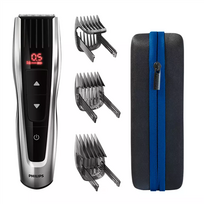 PHILIPS Hair Clipper Series 9000 | HC9420/15 | Cordless or Corded | 60 Length Settings | Black/Silver