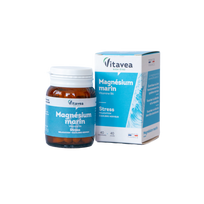 Vitavea Magnis jūrinės kilmės + vitaminas B6, 40 tablečių