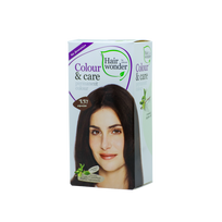 Hairwonder Colour & Care ilgalaikiai plaukų dažai be amoniako  spalva espresso 3.37