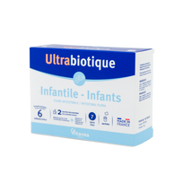 VITAVEA Ultrabiotique gerosios bakterijos vaikams su vitaminais D3 ir A, 7 paketėliai