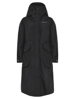 Didriksons - Louise Parka Long - Sportinė striukė - Juoda