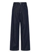 Replay - Narja Trousers Baggy ,Sustainable - Plačios kelnės - Mėlyna