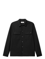 Gabba - Gabtogger Push Phin Ls Overshirt Grs - Viršutiniai marškinėliai - Juoda