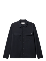 Gabba - Gabtogger Push Phin Ls Overshirt Grs - Viršutiniai marškinėliai - Tamsiai mėlyna