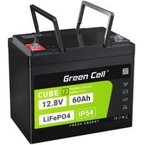 Green Cell Ličio geležies fosfatas (LiFePO4) 12,8 V 60 Ah UPS akumuliatorius