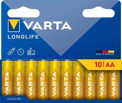 Varta LONGLIFE AA Batteries, NEW, 10 pcs.
