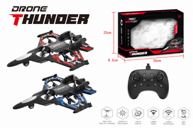 RC dronas „Thunder“ iš putplasčio su pulteliu, 2.4 GHz